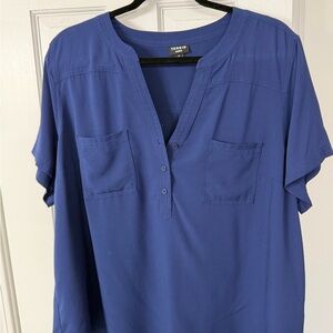 Torrid Deep Blue Blouse